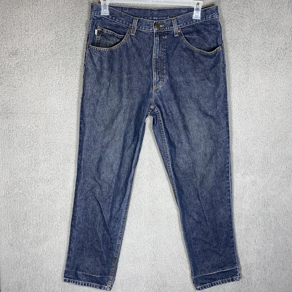 ll Bean LB7000 Made In Mexico Vintage Jeans Men's 34x30 Distressed Faded